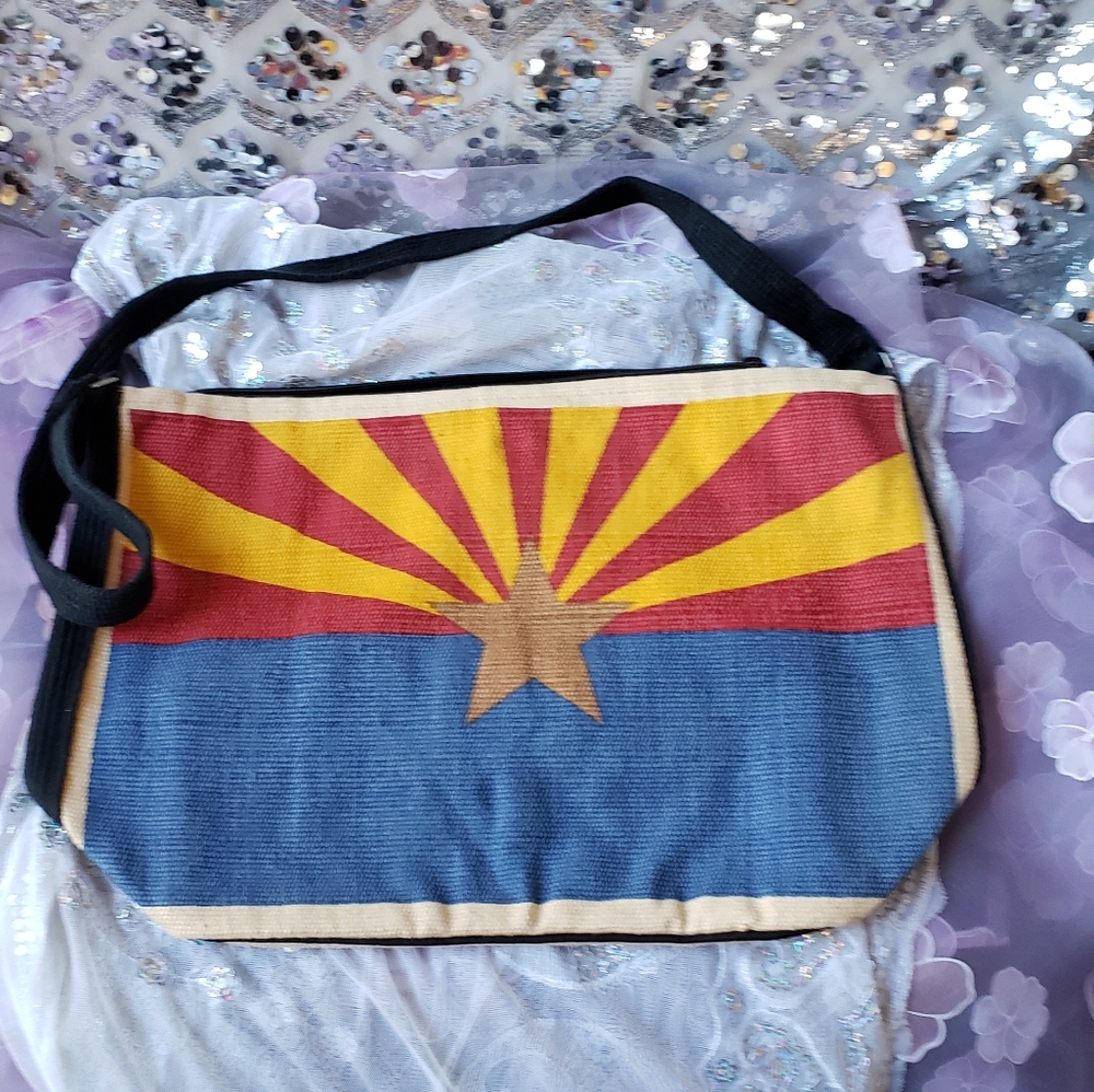 Arizona Flag Tote Bag Large Shoulder Bag